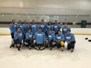 Congratulations to the Blue Barracudas who won the Spring/Summer 35+ Adult Hockey League with a 4-3 victory over the Zebras on September 22. 