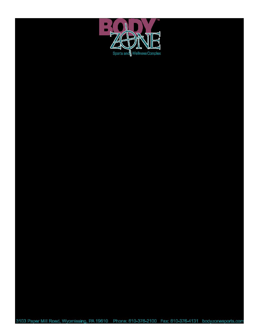 Body Zone Summer Adventure Camp Handbook Summer 2023 Body Zone